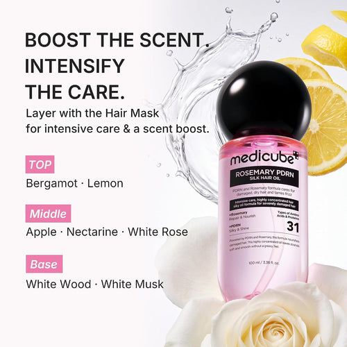PDRN Rosemary Silk Hair Oil