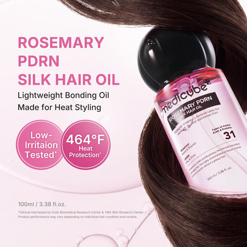 PDRN Rosemary Silk Hair Oil
