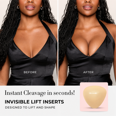 Invisible Lift Inserts - Instantly Add Two Cup Sizes