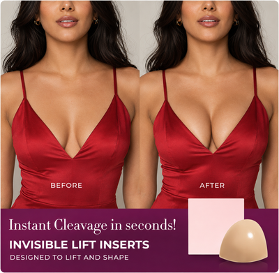 Invisible Lift Inserts - Instantly Add Two Cup Sizes